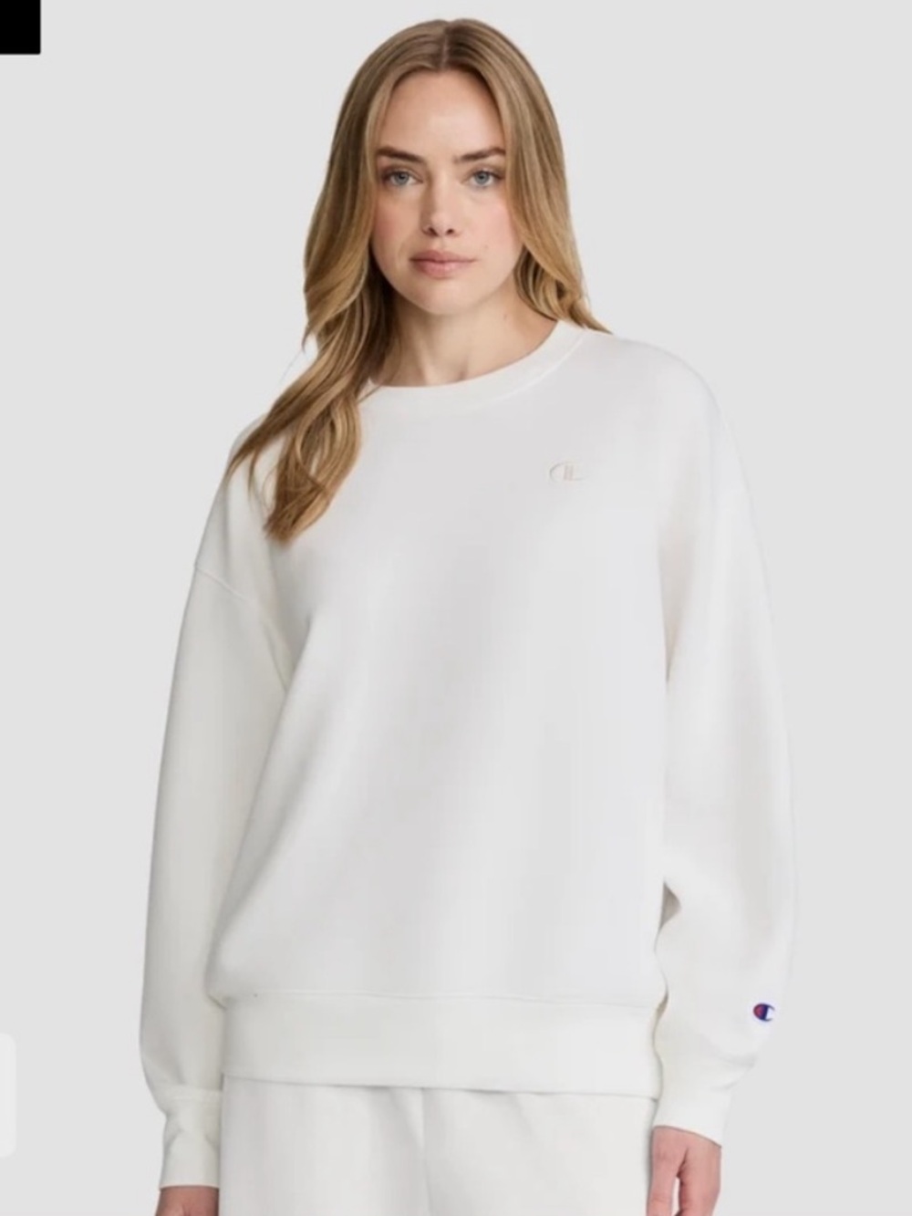Champion Women's Crewneck Pullover Sweatshirt
